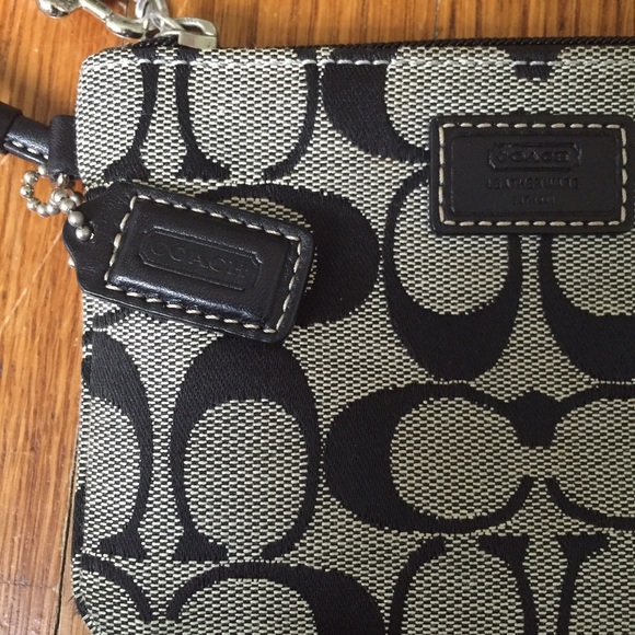 Coach Signature Wristlet - Picture 2 of 4